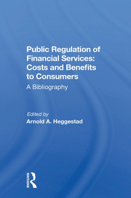 Public Regulation Financ-9780367300265