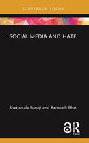 Social Media and Hate-9780367537265
