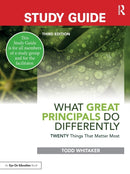 Study Guide: What Great Principals Do Differently : Twenty Things That Matter Most-9780367550028