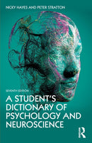 A Student's Dictionary of Psychology and Neuroscience-9780367714314