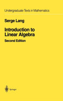 Introduction to Linear Algebra-9780387962054