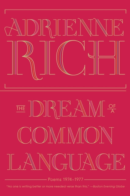 The Dream of a Common Language – Poems 1974–1977