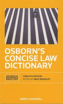 Osborn's Concise Law Dictionary-9780414023208