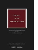 Terrell on the Law of Patents-9780414100138