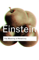 The Meaning of Relativity-9780415285889