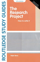The Research Project : How to Write It, Edition 5-9780415334457