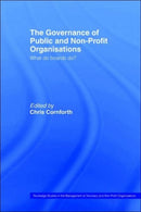 The Governance of Public and Non-Profit Organizations-9780415359924