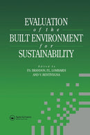 Evaluation of the Built Environment for Sustainability-9780415514453