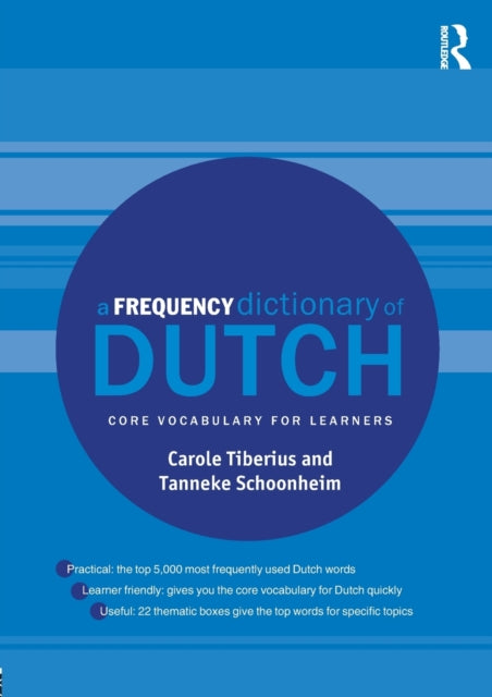 A Frequency Dictionary of Dutch : Core Vocabulary for Learners-9780415523806