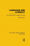 Language and Literacy (RLE Linguistics C: Applied Linguistics)
