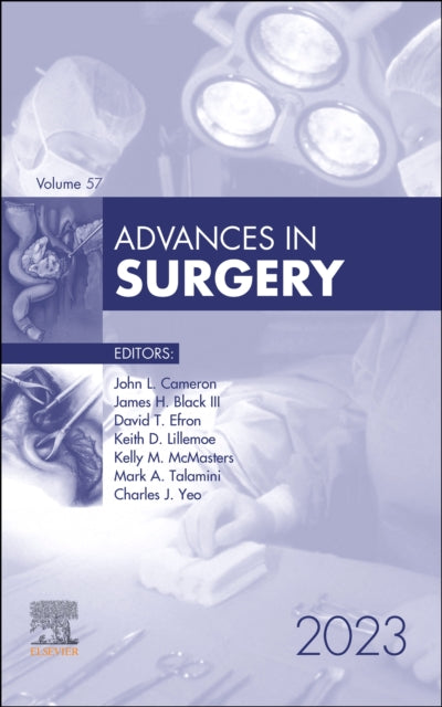 Advances in Surgery, 2023 : Volume 57-1-9780443182563