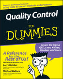 Quality Control for Dummies-9780470069097