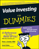 Value Investing For Dummies-9780470232224