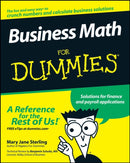 Business Math For Dummies-9780470233313