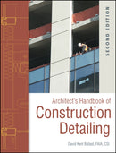 Architect's Handbook of Construction Detailing-9780470381915