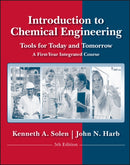 Introduction to Chemical Engineering : Tools for Today and Tomorrow-9780470885727