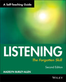 Listening: The Forgotten Skill : A Self-Teaching Guide-9780471015871