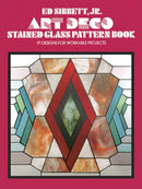 Art Deco Stained Glass Pattern Book-9780486235509