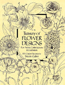 Treasury of Flower Designs for Artists, Embroiderers and Craftsmen-9780486240961