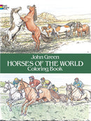 Horses of the World Coloring Book-9780486249858