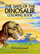 The Days of the Dinosaur Coloring Book-9780486253596