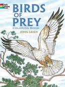 Birds of Prey Coloring Book-9780486259895