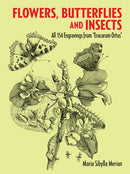 Flowers, Butterflies and Insects-9780486266367