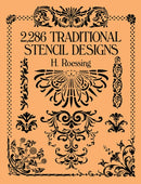 2,286 Traditional Stencil Designs-9780486268453