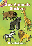 Zoo Animals Stickers-9780486269795
