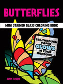 Little Butterflies Stained Glass Coloring Book-9780486270104