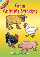 Farm Animals Stickers-9780486286730