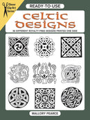 Ready-to-Use Celtic Designs : 96 Different Royalty-Free Designs Printed One Side-9780486289861