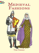 Medieval Fashions Coloring Book-9780486401447