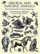 1300 Real and Fanciful Animals : From Seventeenth-Century Engravings-9780486402376