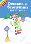 Decorate a Snowman with 35 Stickers-9780486405070