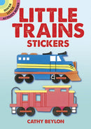 Little Trains Stickers-9780486412627