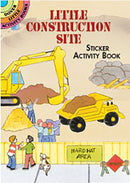 Little Construction Site Sticker Activity Book-9780486418360