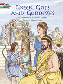 Greek Gods and Goddesses : Coloring Book-9780486418629