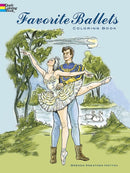 Ballet Costumes Coloring Book-9780486436463
