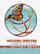 Modern Designs Stained Glass Pattern Book-9780486446622