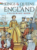 Kings and Queens of England Coloring Book-9780486446660