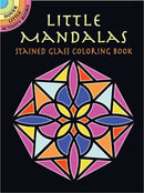 Mini Mandalas Stained Glass Coloring Book-9780486449371