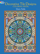 Decorative Tile Designs Coloring Book-9780486451954