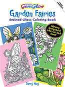 Garden Fairies Stained Glass Coloring Book-9780486471464