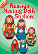 Russian Nesting Dolls Stickers-9780486472416