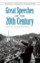 Great Speeches of the 20th Century-9780486474670