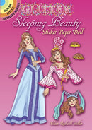 Glitter Sleeping Beauty Sticker Paper Doll-9780486499703