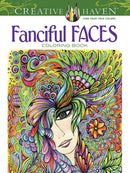 Creative Haven Fanciful Faces Coloring Book-9780486779355