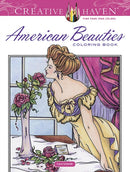 Creative Haven American Beauties Coloring Book-9780486782034
