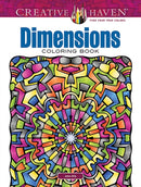 Creative Haven Dimensions Coloring Book-9780486795393